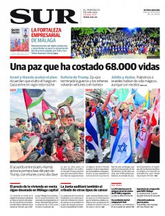 Portada de SUR | 10 de octubre