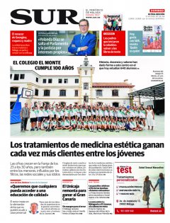 Portada de SUR | 12 de octubre