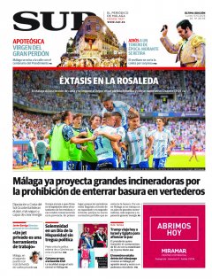 Portada de SUR | 13 de octubre