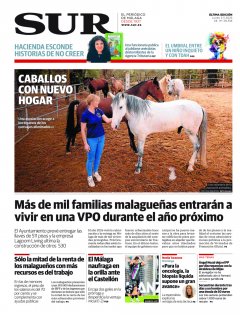 Portada de SUR | 03 de noviembre