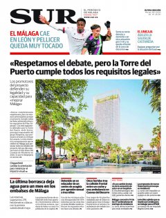Portada de SUR | 18 de noviembre