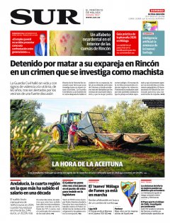 Portada de SUR | 23 de noviembre
