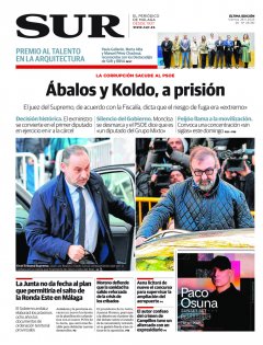 Portada de SUR | 28 de noviembre