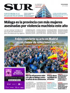 Portada de SUR | 01 de diciembre