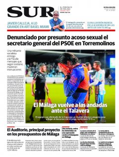 Portada de SUR | 04 de diciembre