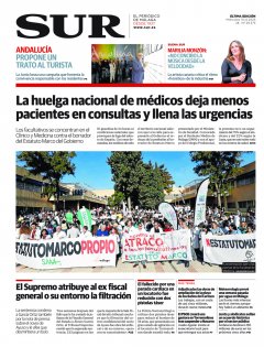 Portada de SUR | 10 de diciembre