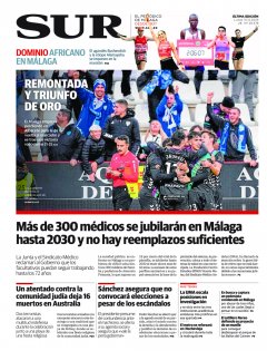 Portada de SUR | 15 de diciembre