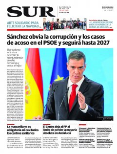 Portada de SUR | 16 de diciembre