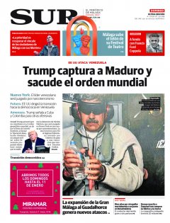 Portada de SUR | 04 de enero