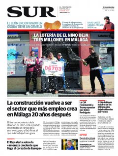 Portada de SUR | 07 de enero