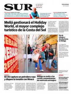 Portada de SUR | 08 de enero
