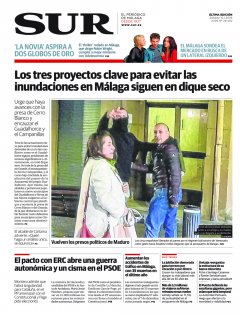 Portada de SUR | 10 de enero