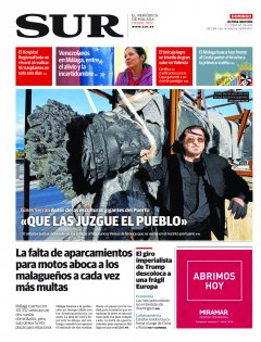 Portada de SUR | 11 de enero