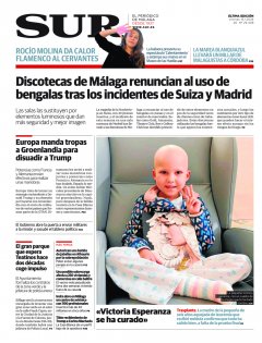 Portada de SUR | 16 de enero