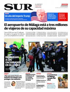 Portada de SUR | 18 de enero