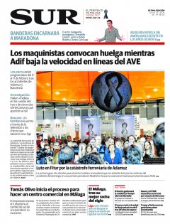 Portada de SUR | 22 de enero