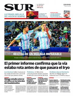 Portada de SUR | 24 de enero