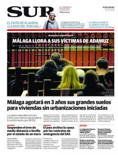 Portada de SUR | 26 de enero