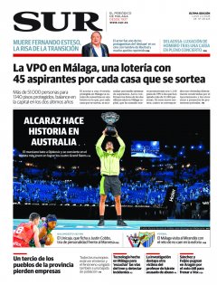 Portada de SUR | 02 de febrero