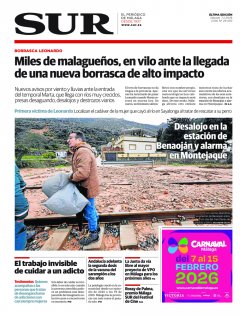 Portada de SUR | 07 de febrero