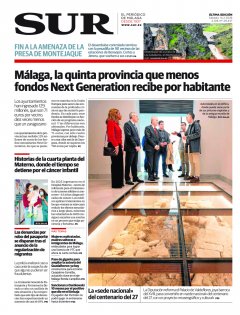 Portada de SUR | 14 de febrero