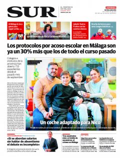 Portada de SUR | 22 de febrero