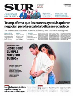 Portada de SUR | 02 de marzo