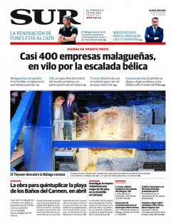 Portada de SUR | 03 de marzo