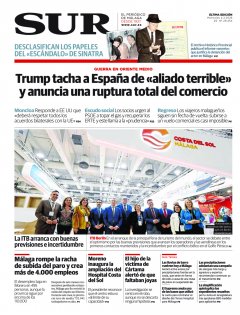Portada de SUR | 04 de marzo