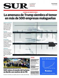 Portada de SUR | 05 de marzo