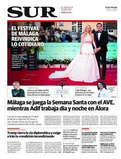 Portada de SUR | 07 de marzo
