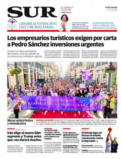 Portada de SUR | 09 de marzo