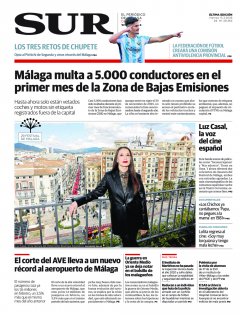 Portada de SUR | 13 de marzo