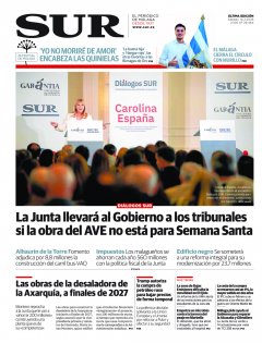 Portada de SUR | 14 de marzo
