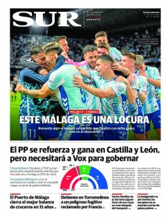 Portada de SUR | 16 de marzo