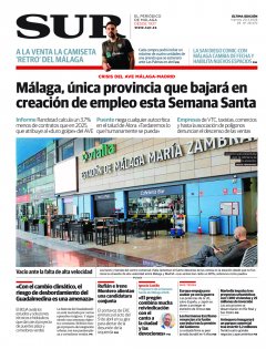 Portada de SUR | 20 de marzo