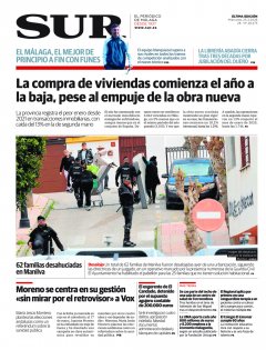 Portada de SUR | 25 de marzo