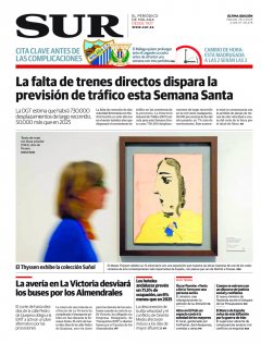 Portada de SUR | 28 de marzo