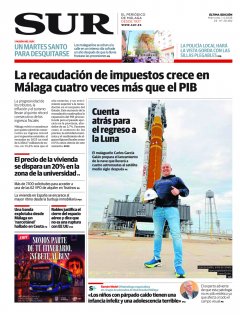 Portada de SUR | 01 de abril
