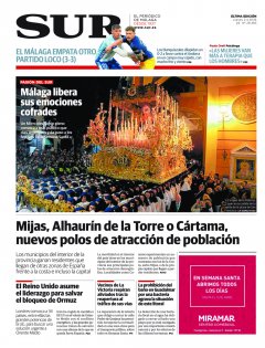 Portada de SUR | 02 de abril