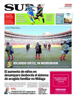 Portada de SUR | 05 de abril
