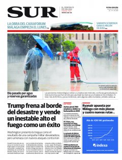 Portada de SUR | 09 de abril