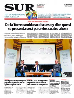 Portada de SUR | 11 de abril