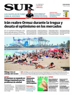 Portada de SUR | 18 de abril