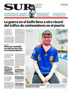 Portada de SUR | 22 de abril