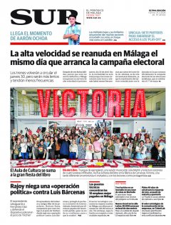 Portada de SUR | 24 de abril