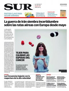 Portada de SUR | 25 de abril