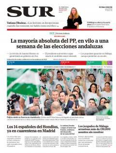 Portada de SUR | 11 de mayo