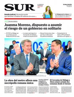 Portada de SUR | 19 de mayo