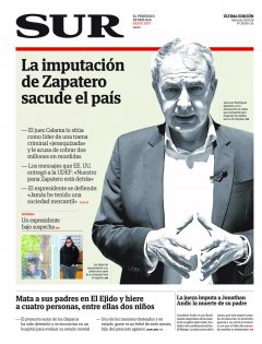 Portada de SUR | 20 de mayo